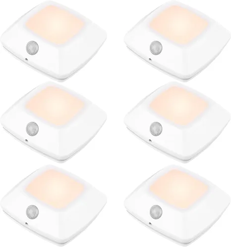 Vista 11 de BIGMONAT Luz LED para Debajo del Gabinete, Luces de Barra LED RGB de Cambio de Colores Operadas con Batería con Control Remoto, Luces LED Multicolor