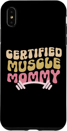Vista 11 de iPhone 16 certified Muscle Mommy Groovy Pump Cover Lifting Case