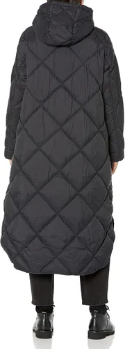 Vista 2 de Calvin Klein Asym Light Puff con cremallera frontal y dobladillo elástico para mujer