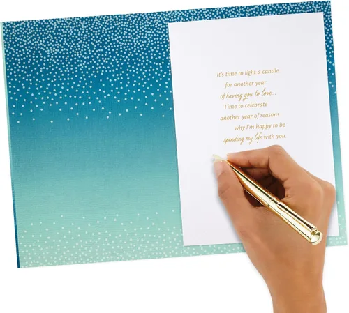 Vista 5 de Tarjeta de cumpleaños Hallmark para esposo, esposa, novio, novia (Mi amor)