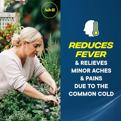 Vista 6 de Advil Liqui-Gels - Analgésico y reductor de fiebre, medicamento para el dolor para adultos con ibuprofeno 200 mg para dolor de cabeza, dolor