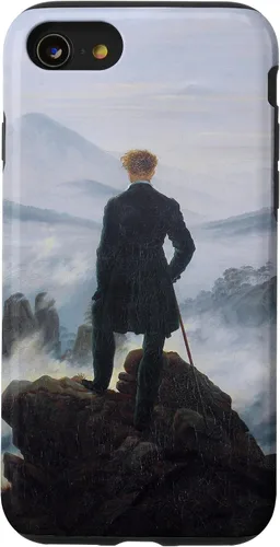 Vista 18 de The Wanderer Above The Sea of Fog - Caspar David Friedrich Case for iPhone 17