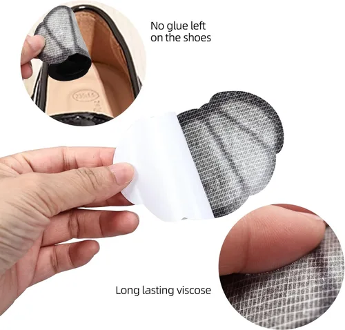 Vista 4 de Almohadillas para el talón, almohadillas de talón para zapatos sueltos demasiado grandes, para hombres y mujeres, ajuste mejorado y comodidad