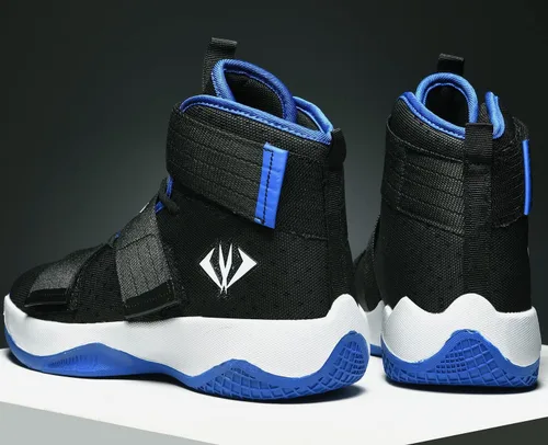 Vista 4 de YAXE Zapatillas de deporte altas de moda unisex para correr, tenis y baloncesto