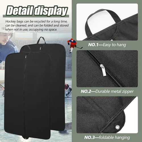 Vista 3 de Windyun 2 Pack Hockey Jersey Garment Bag