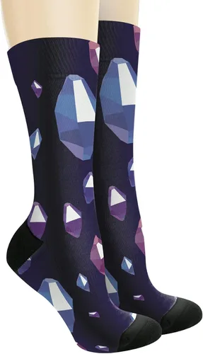 Vista 2 de Retro RPG Juego Magic Power Up Crystal Novelty Crew Calcetines