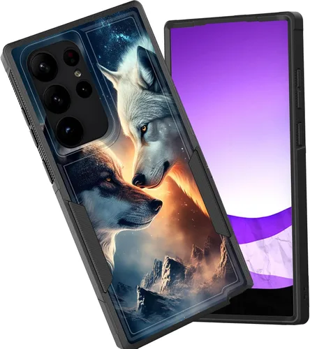 Vista 127 de Funda para Galaxy A15 5G, doble capa híbrida resistente a prueba de golpes, policarbonato duro, silicona suave, TPU, funda protectora para Samsung