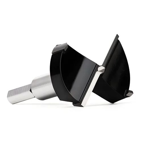 Vista 10 de Broca Forstner de 1 pulgada con punta de carburo para carpintería Bisagra Cortador