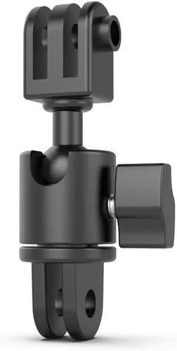 Vista 7 de Soporte de cámara de aluminio con rotación de 360 grados, montaje de adaptador ajustable de tornillo de 1/4, compatible con GoPro Hero