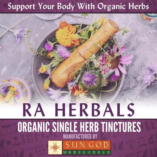 Vista 6 de Ra Herbals Extracto líquido de caléndula orgánica - Soporte de desintoxicación - 1 fl oz