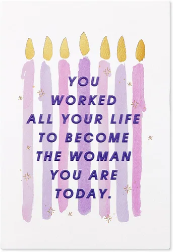 Vista 4 de American Greetings Tarjeta de cumpleaños para ella (vale la pena celebrar)