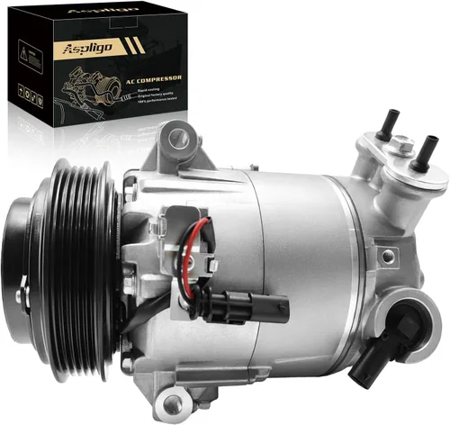 Vista 20 de Compresor de A/C con embrague compatible con Durango 2000-2003 4.7L 5.9L, para Dodge Dakota 2002-2003, para Ram 1500 2500 3500 2002-2003, CO 4854C