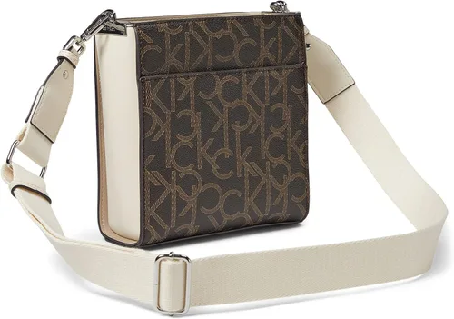 Vista 2 de Calvin Klein Maddi Crossbody marróncaquiblanco talla única, MarrónCaquiBlanco