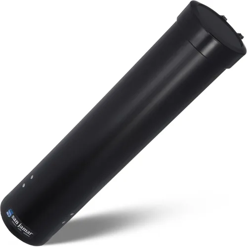 Vista 2 de San Jamar C3165BK Med Pull WTR - Taza, color negro