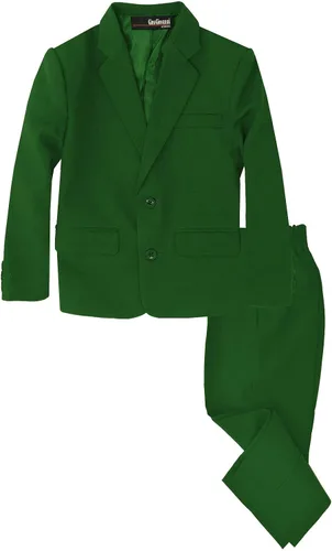 Vista 4 de Gino Giovanni - Conjunto de traje formal para niño (2 piezas)