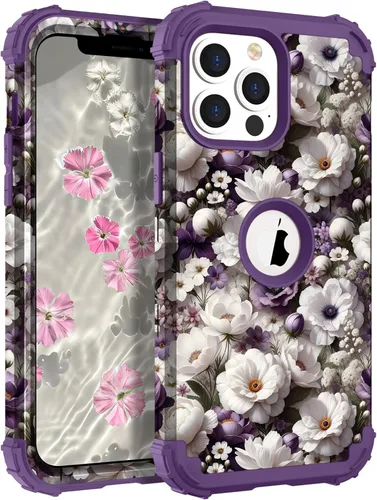 Vista 132 de Hocase Funda para iPhone SE 2022/2020, resistente a prueba de golpes, de plástico duro+goma de silicona, funda protectora híbrida para iPhone SE