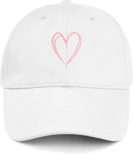 Vista 21 de American Trends Gorras de béisbol para mujer, lindo corazón bordado para Armada con corazón blanco