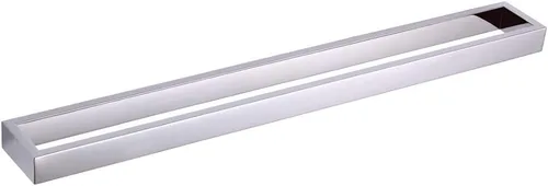 Vista 10 de GERZWY Toallero de baño de 24 pulgadas, de acero inoxidable, estilo contemporáneo, montaje en pared, negro mate, HG1701 (60)-BK