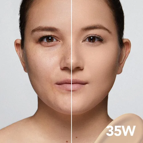 Vista 2 de Dermablend Flawless Creator - Base líquida multiusos para maquillaje, base de cobertura completa, 35 W, 1 onza líquida 35W: Piel clara con matices