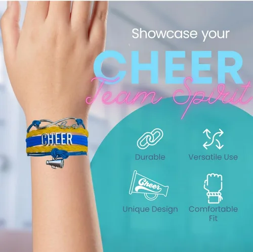 Vista 2 de Infinity Collection Cheerleading Bracelets