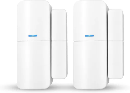 Vista 11 de Sistema de alarma WiFi para puerta, sistema de seguridad inteligente para el hogar, con alerta de aplicación de teléfono, kit de 8 piezas