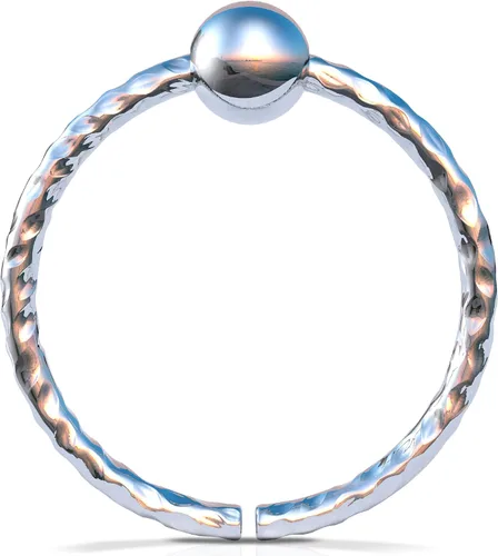Vista 22 de Variedad de aretes de aro para cartílago