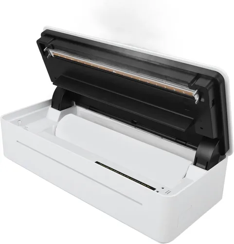 Vista 5 de Impresora térmica y portátil para viajes en casa y oficina, impresión fotográfica sin bordes, papel A4 compatible con iOS y sistemas