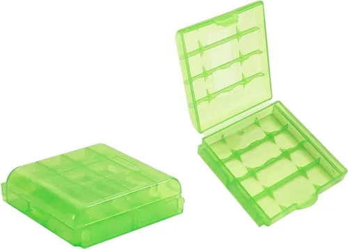 Vista 15 de Fielect Caja del sostenedor del caso del almacenamiento de la batería AA/AAA, color azul, 1pcs