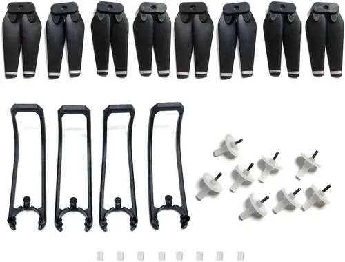 Vista 6 de Accessories for Quadcopters, Shovel Protection Arm 'Propulsor, Motor, Gear, Suitable for the FPV E99 Pro2 Control Drone Kit(Black)
