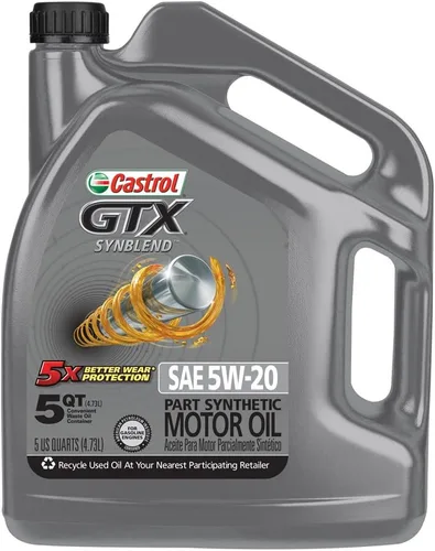 Vista 9 de Castrol GTX MAGNATEC 5W-30 Aceite de motor sintético completo, 5 cuartos de galón