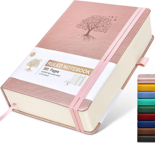 Vista 25 de Ansopu Cuaderno de puntos, 360 páginas numeradas, cuadrícula de puntos, de 8.5 x 11 pulgadas, papel de punto de 3.53 oz/m², tapa dura gruesa