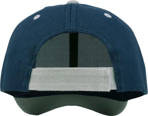 Vista 147 de Gorras de béisbol con correa trasera ajustable, lisas, negras, 12