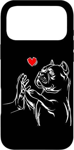 Vista 22 de American Bully Love Cute Pitbull Dog Mom Funny Girls Case for iPhone 17