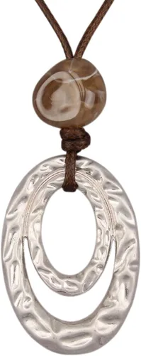 Vista 56 de Collares bohemios para mujer, colgante largo de madera, collar vintage, collar de cadena de suéter, joyería hecha a mano Collar de cuentas