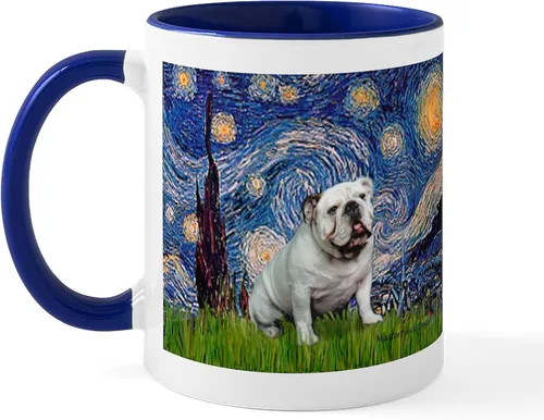 Vista 21 de CafePress French Bulldog Mug 11 oz (325 ml) Ceramic Coffee Mug