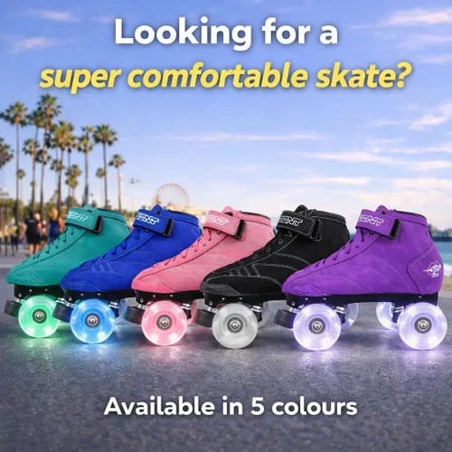 Vista 2 de Bont Patines Prostar Suede Profesionales Patines con Ruedas Led Luminosas - Interior y Exterior
