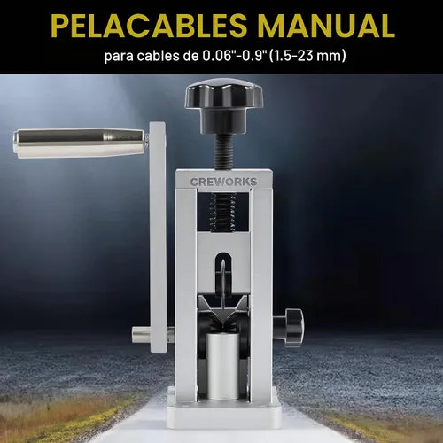 Vista 4 de Máquina pelacables manual para cables de 0.06 "-0.9", orificio