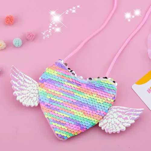 Vista 6 de 9 piezas de disfraz de bruja rosa de Halloween para niñas, vestido de princesa de malla con lentejuelas y accesorios