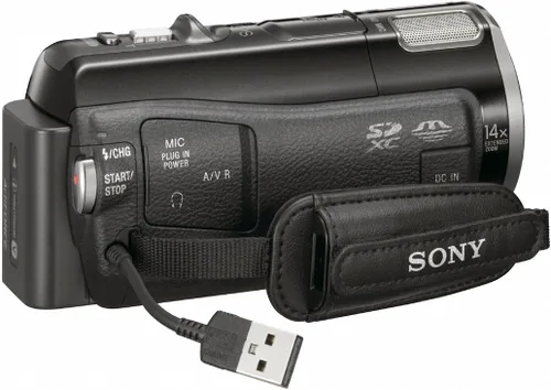 Vista 5 de Sony HDR-CX560V Videocámara Handycam de alta definición (negro)