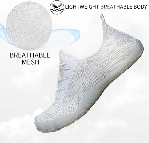 Vista 2 de AFT AFFINEST Zapatos acuáticos para hombre y mujer, zapatos acuáticos de secado rápido, zapatos de playa descalzos para natación, piscina, yoga
