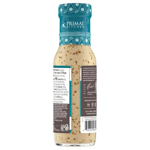 Vista 6 de Primal Kitchen - Aderezo Cesar a base de aceite de aguacate y marinado