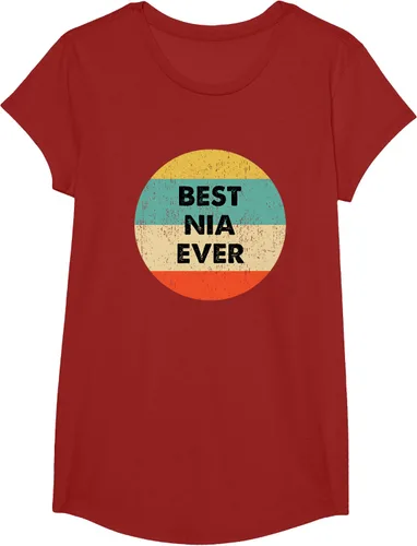Vista 34 de Camiseta Nia Name, Negro, S