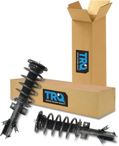 Vista 188 de TRQ - Conjunto de puntal delantero y resorte helicoidal (lados del conductor y del pasajero), para auto