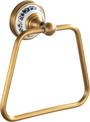 Vista 11 de Juego de accesorios de baño de bronce antiguo, toallero ajustable, soporte para rollo de papel higiénico, soporte para toalla de mano, gancho, juego