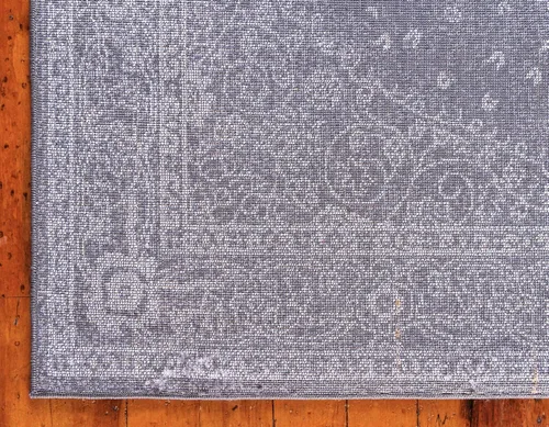 Vista 9 de Unique Loom colección Bromley - Alfombra de área Midnight (rectángulo de 2 x 3 pies 1 pulgada, gris oscuro/gris)