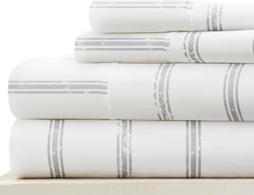 Vista 10 de Linen Market Juego de sábanas de 4 piezas tamaño matrimonial (gris claro cambray) – Duerme mejor que nunca con estas sábanas ultrasuaves y Cambray
