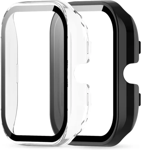 Vista 8 de Funda compatible con Amazfit GTS 4 Mini, policarbonato duro ultrafino, cobertura completa, a prueba de golpes, compatible con Amazfit GTS 4 Mini