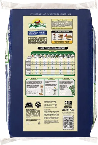 Vista 6 de Squirrel Solution200 Alimentador para pájaros a prueba de ardillas con 6 puertos de alimentación, capacidad de semillas de 3.4 libras, embudo