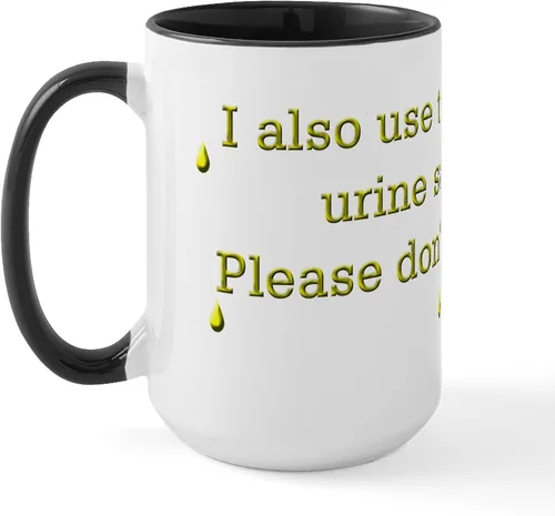 Vista 18 de CafePress Cattitude Funny Cat Saying Taza Grande de Café de Cerámica 15 oz (444 ml)