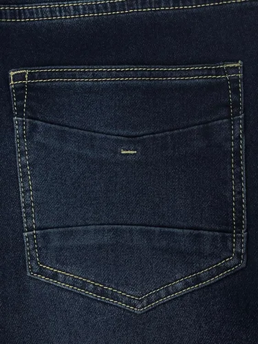 Vista 2 de Ethanol - Jeans de punto elástico para hombre, súper cómodos, rectos, de cinco bolsillos